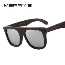 Load image into Gallery viewer, MERRY'S DESIGN Men Wooden Polarized Sunglasses HAND MADE 100% UV Protection S'5085
