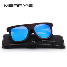 Load image into Gallery viewer, MERRY'S DESIGN Men Wooden Polarized Sunglasses HAND MADE 100% UV Protection S'5085